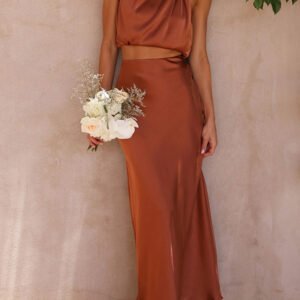 jupe terracotta mariage