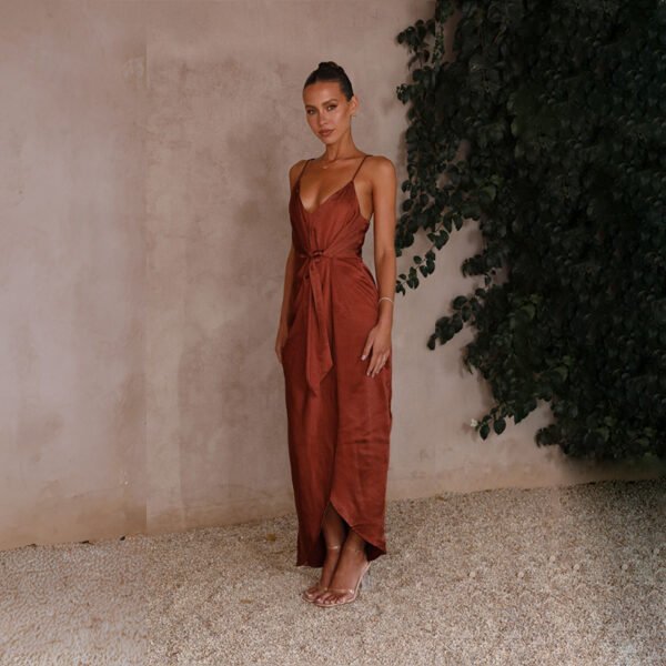 robe terracotta mariage