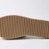Espadrille femme compensée petit talon