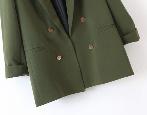 Blazer vert olive femme