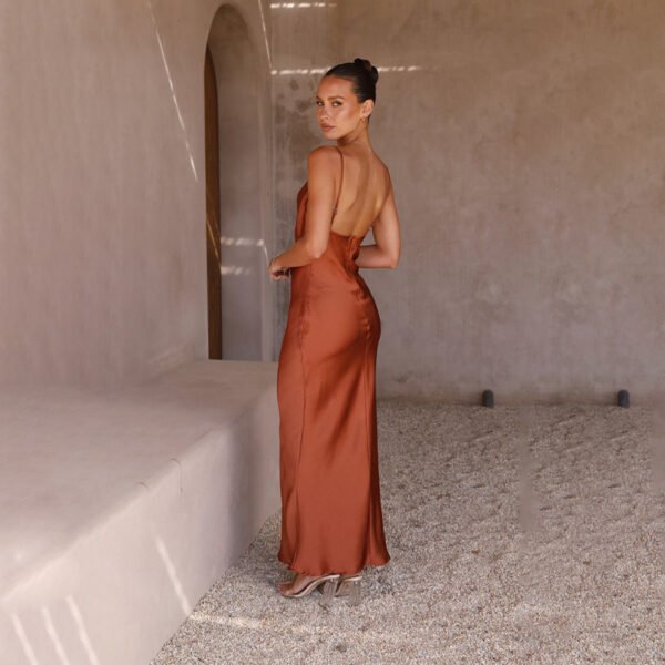 ROBE BUSTIER TERRACOTTA